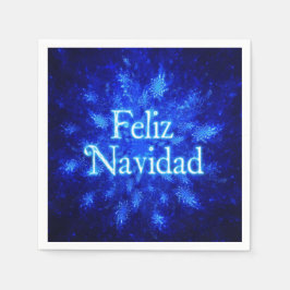 Snowburst - Feliz Navidad Serviette