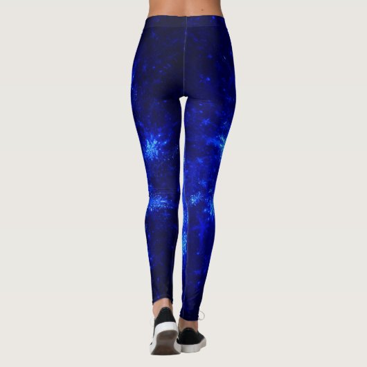 Snowburst - Grüße der Saison Leggings (Rückseite)
