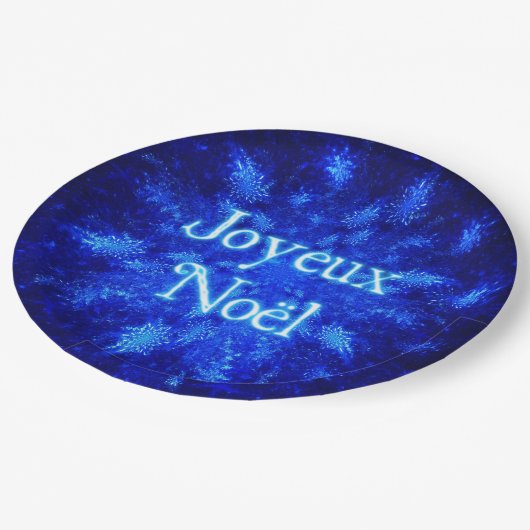 Snowburst - Joyeux Noё l Pappteller (Schrägansicht)