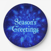 Snowburst Paper-Teller Pappteller (Vorderseite)