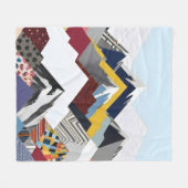 Snowcap Mountains Fleecedecke (Vorderseite (Horizontal))