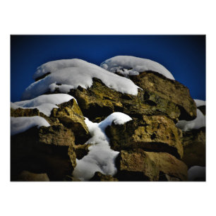 "Snowcaps" Fotodruck