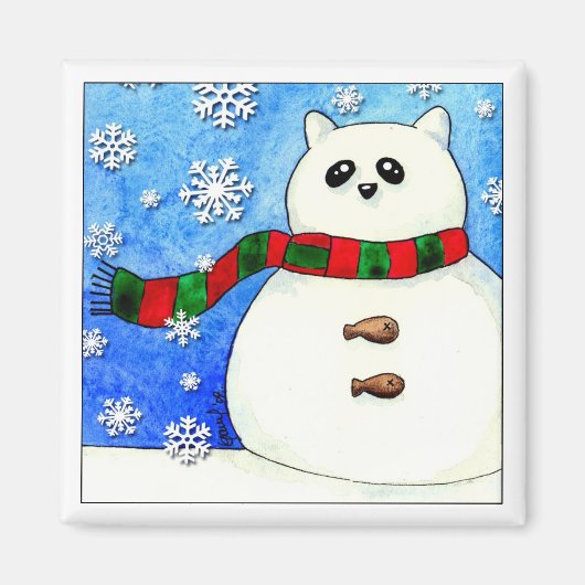 SNOWCAT - Magnet (Vorne)