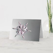 Snowcatcher Snowflake Greeting Card