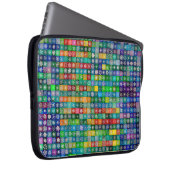 Snowcatcher Snowflakes Electronics Bag Laptopschutzhülle (Vorne Rechts)