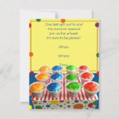 Snowcon-Party Einladung (Vorderseite)