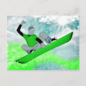 Snowcore. 1. postkarte (Vorderseite)