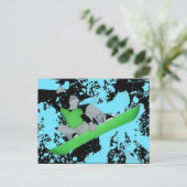 Snowcore. 1. postkarte (Stehend Vorderseite)