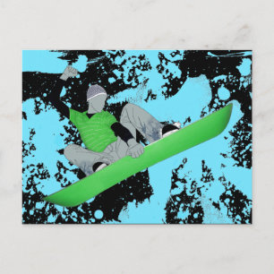 Snowcore. 1. postkarte