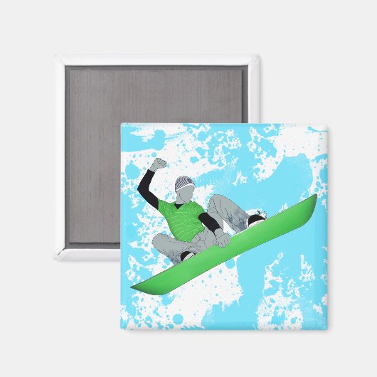 Snowcore. Magnet (Vorderseite/Rückseite)