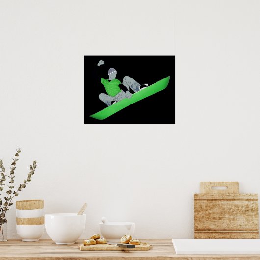 Snowcore. Poster (Küche)