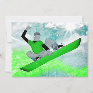 Snowcore: Snowboard Einladung