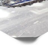 Snowcross Print Poster (Ecke)