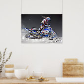 Snowcross Print Poster (Küche)