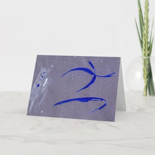 SNOWDANCE FEIERTAGSKARTE (Vorderseite)