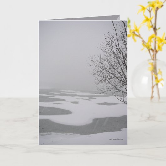 SnowDay 222 Karte (Gelbe Blume)