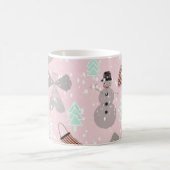 Snowday Schneemann Kaffeetasse (Mittel)