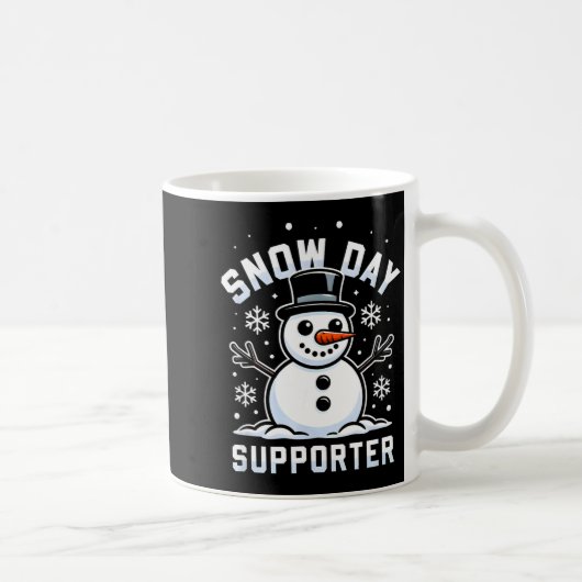 Snowday Suprter Fun Winter Days For Kids And Adult Kaffeetasse (Rechts)