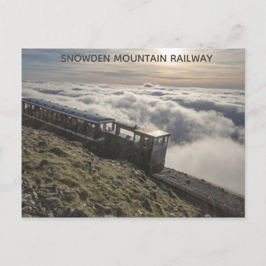 Snowden Mountain Bahn Foto Postkarte (Vorderseite)