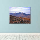 Snowden North Wales Postcard Poster Imitate Leinwa Leinwanddruck (Insitu (Holzboden))