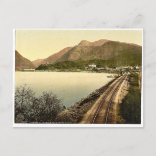 Snowdon aus Pardarn Llyn, Llanberis, Wales selten  Postkarte