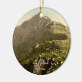 Snowdon - die letzte Meile, Gwynedd, Wales Keramikornament (Links)