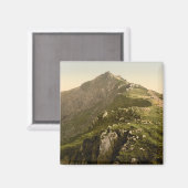 Snowdon - Die letzte Meile, Gwynedd, Wales Magnet (Vorderseite/Rückseite)