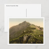 Snowdon - Die letzte Meile, Gwynedd, Wales Postkarte (Vorne/Hinten)