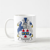 Snowdon Familienwappen Kaffeetasse (Links)