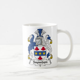 Snowdon Familienwappen Kaffeetasse