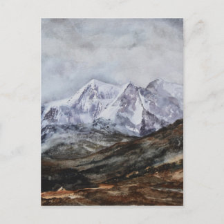 Snowdon Horseshoe im Winter.JPG Postkarte