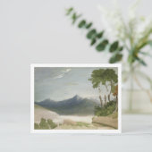 Snowdon (mit Bleistift) Postkarte (Stehend Vorderseite)