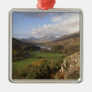 Snowdon von Capel Curig, Gwynedd, Wales (RF) Ornament Aus Metall