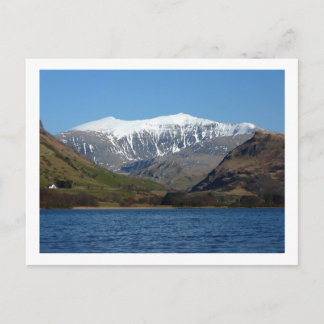 Snowdon von Llyn Nantlle Uchaf Postkarte
