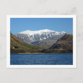 Snowdon von Llyn Nantlle Uchaf Postkarte