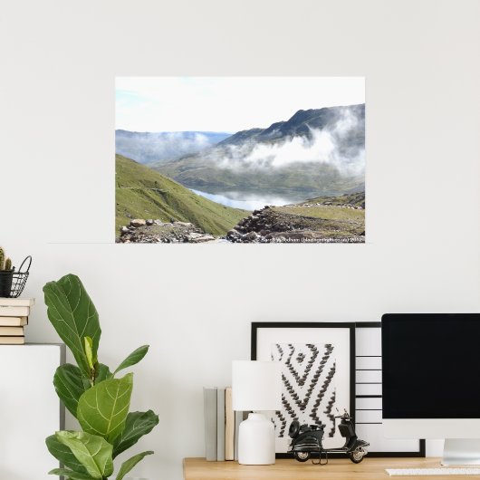 Snowdon Walk Poster (Heimbüro)