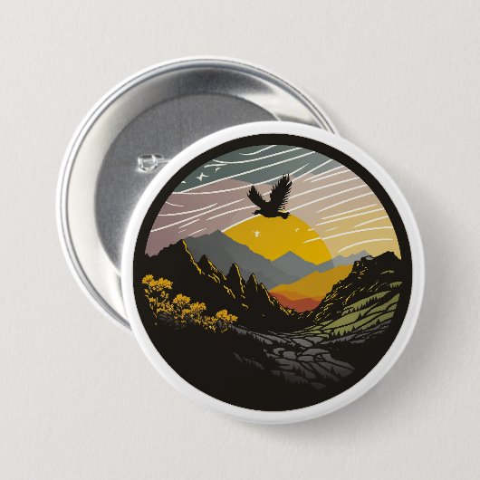 Snowdonia Button (Vorne & Hinten)