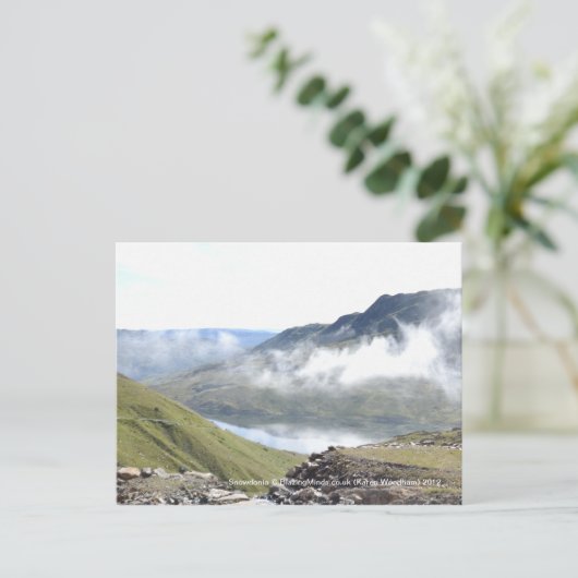 Snowdonia Cloud Postcard Postkarte (Stehend Vorderseite)