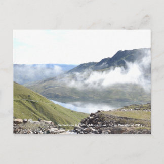 Snowdonia Cloud Postcard Postkarte