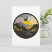 Snowdonia Dankeskarte (Stehend Vorderseite)