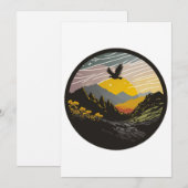 Snowdonia Dankeskarte (Vorne/Hinten)
