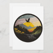 Snowdonia Feiertagskarte (Vorne/Hinten)