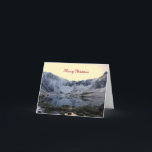 Snowdonia Feiertagskarte<br><div class="desc">Cwm Idwal Lake Snowdonia North Wales</div>