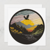 Snowdonia Feiertagskarte (Vorne/Hinten)