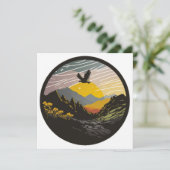 Snowdonia Feiertagskarte (Stehend Vorderseite)