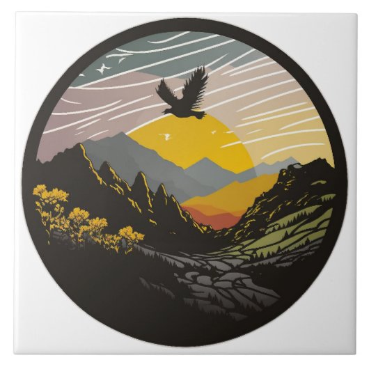 Snowdonia Fliese (Vorderseite)