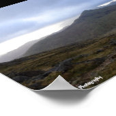 Snowdonia-Gebirge Poster (Ecke)
