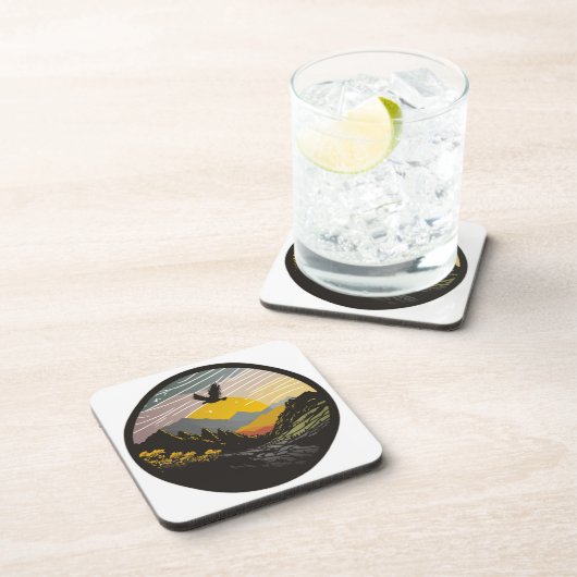 Snowdonia Getränkeuntersetzer (Rechte Seite)