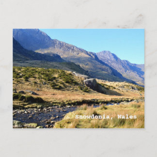 Snowdonia in Wales Postkarte