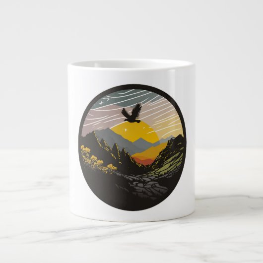 Snowdonia Jumbo-Tasse (Vorderseite)